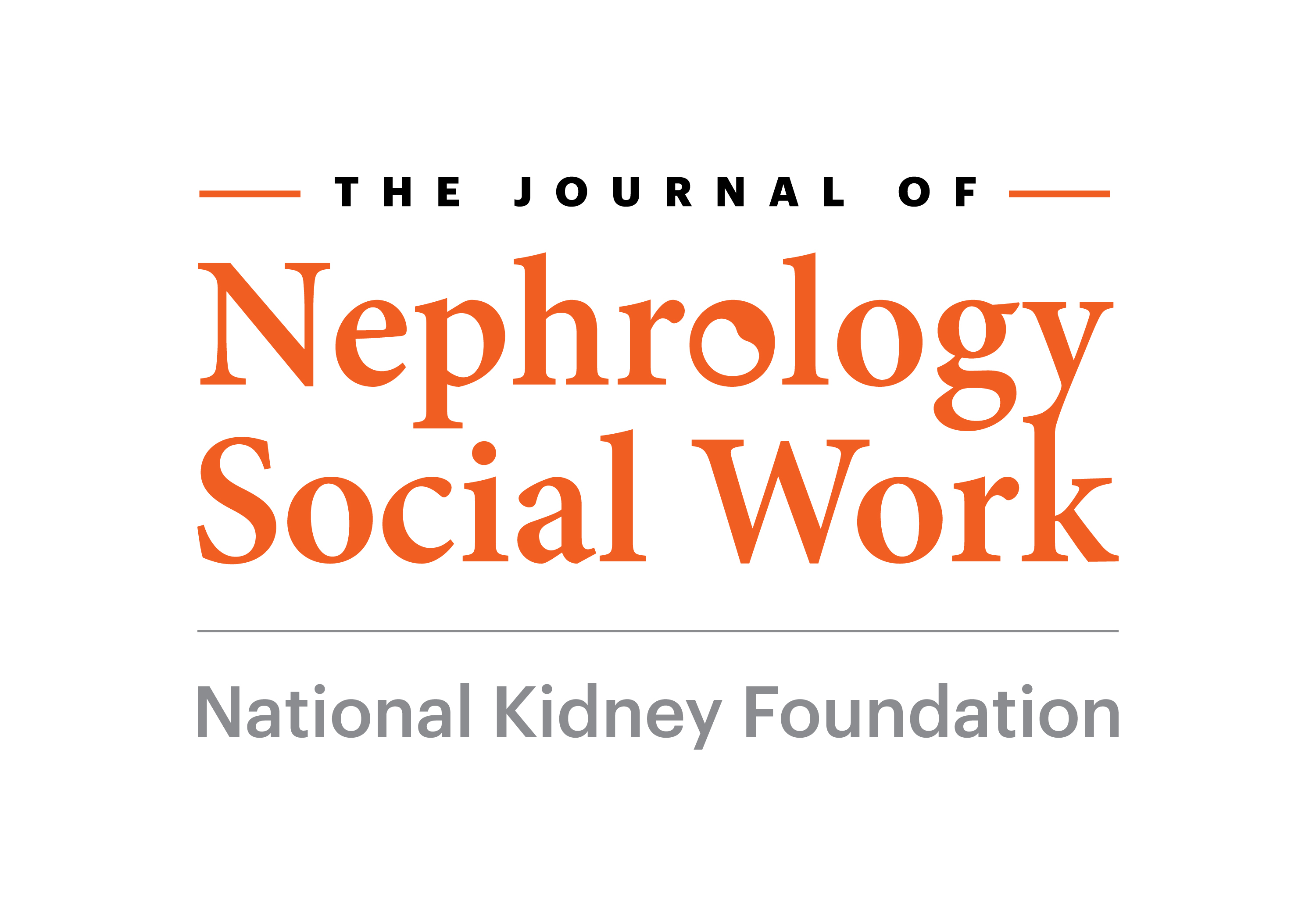 The Journal of Nephrology Social Work, National Kidney Foundation